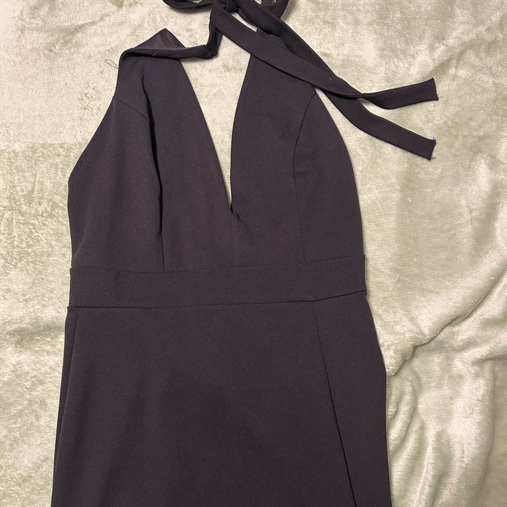 Windsor Black Midi Dress